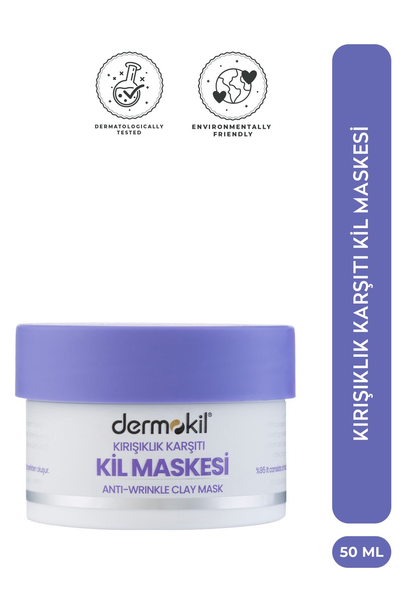 Kırışıklık Karşıtı Kil Maskesi 50 ml