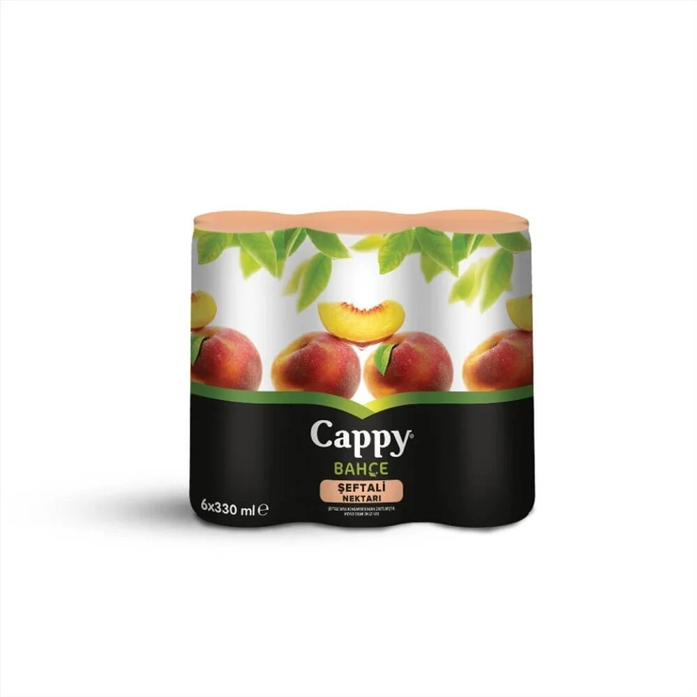 Cappy Meyve Suyu Şeftali Kutu 6x330 ml