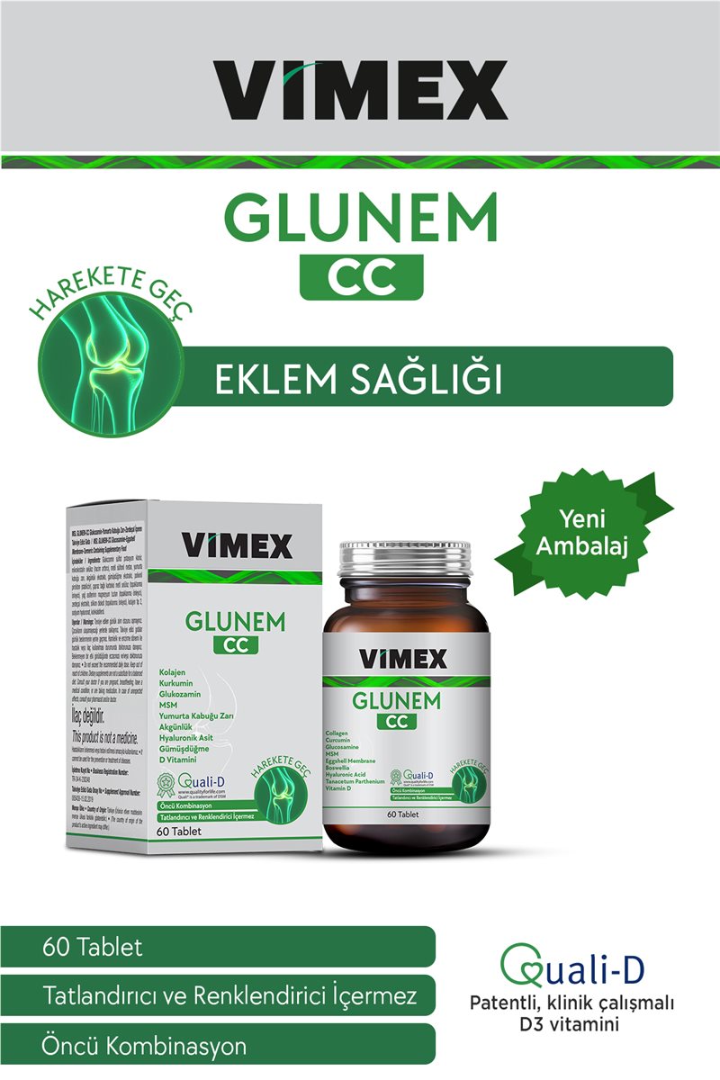 Glunem-cc 60 Glikozamin/Glucosamine Multivitamin Tablet