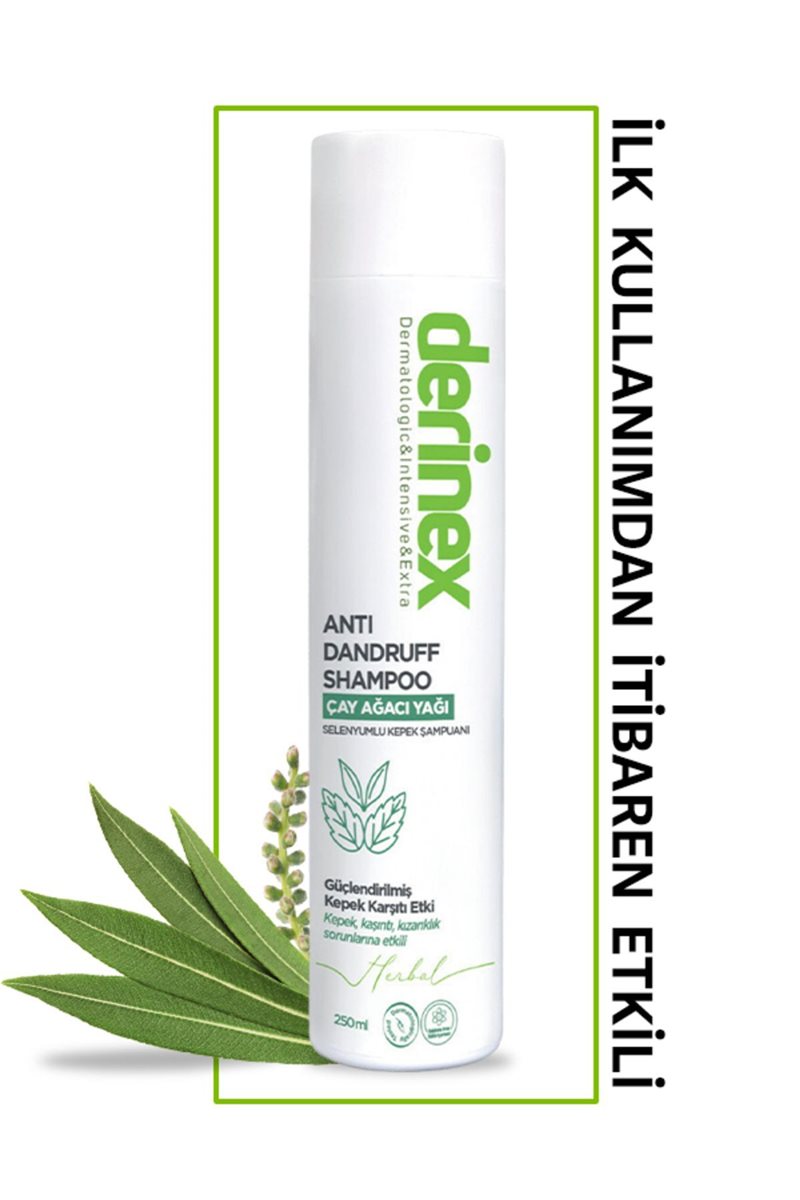 Anti Dandruff Çay Ağacı, Selenyumlu Kepek Karşıtı Şampuan 250 ml
