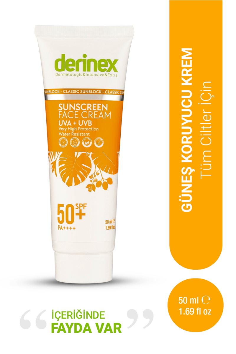 Güneş Koruyucu Krem 50 Spf 50 ml