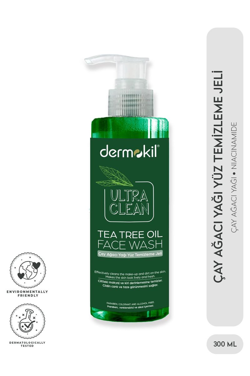 Çay Ağacı Yağı Yüz Temizleme Jeli 300 ml