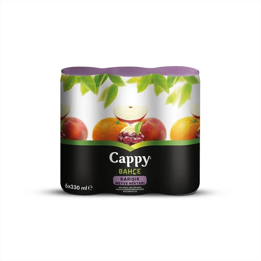 Cappy Meyve Suyu Karışık Kutu 6x330 ml