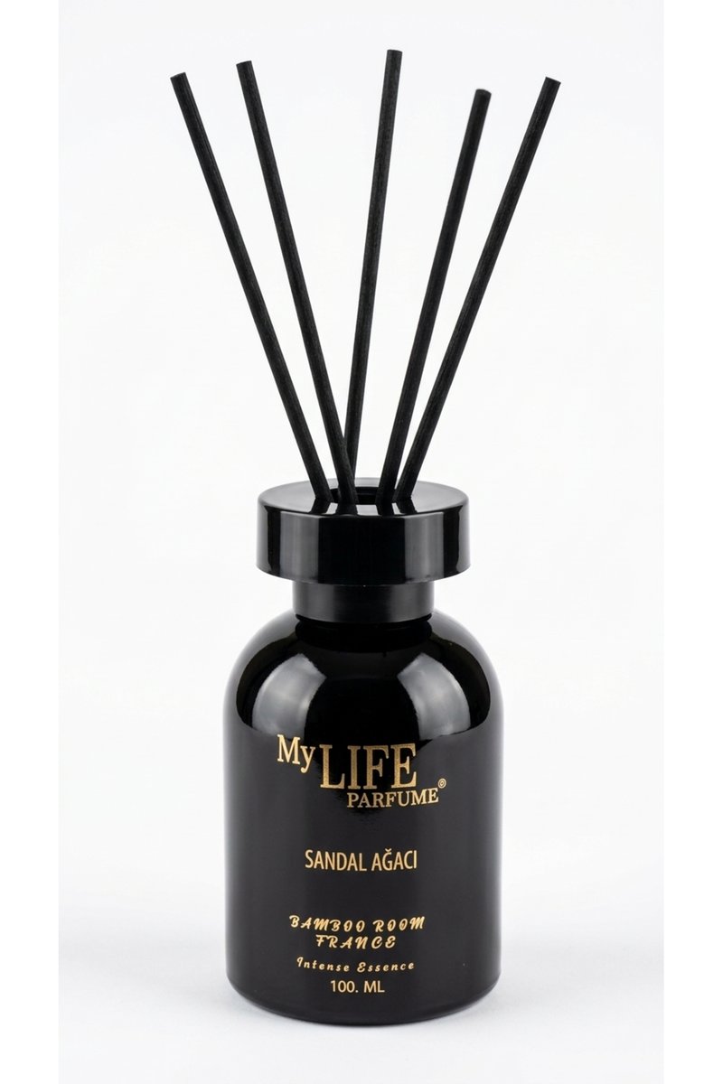 Sandal Ağacı Bambu Çubuklu Oda Kokusu 100 ml | Odunsu, Sıcak, Rahatlatıcı