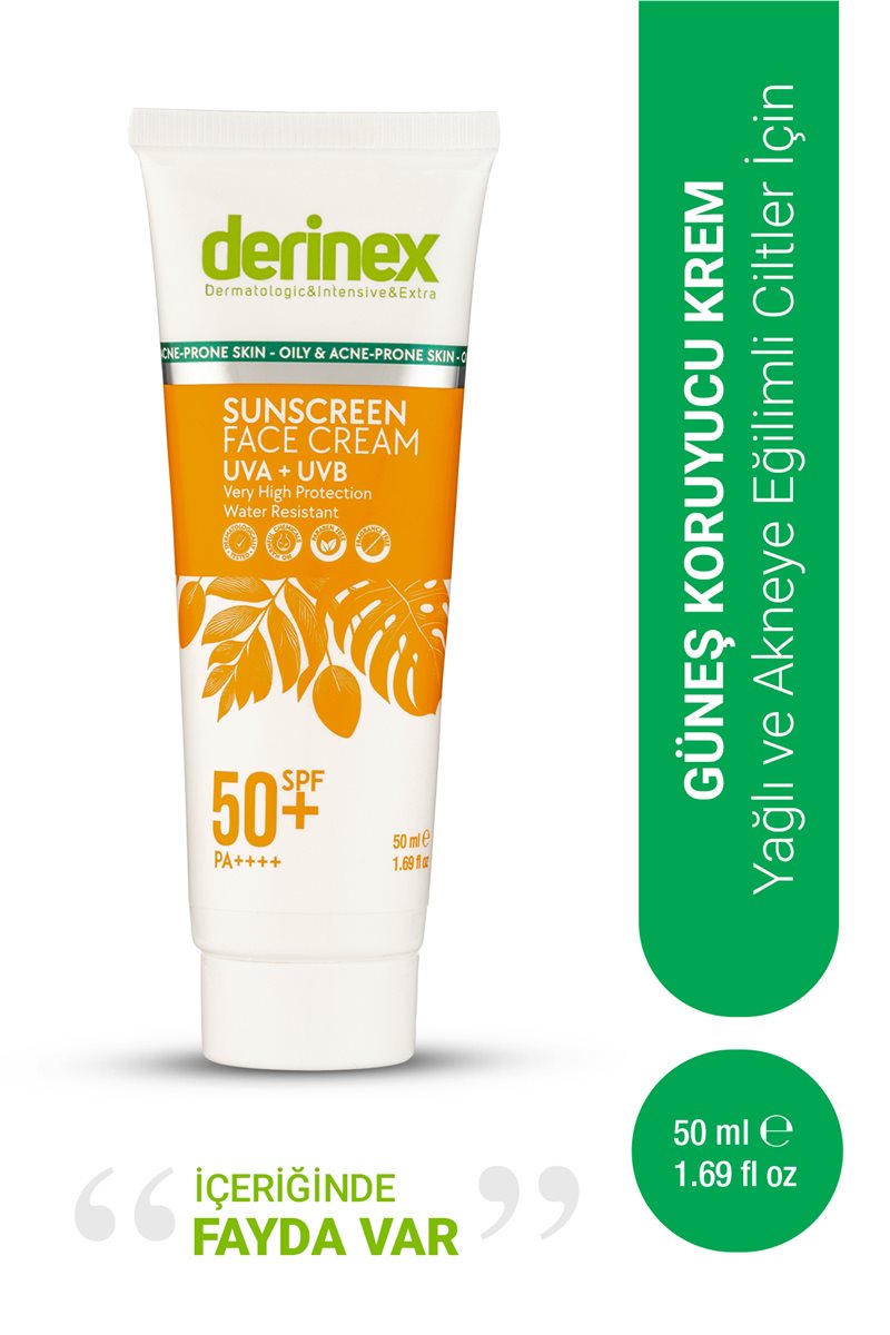 Güneş Kremi Spf 50 Oily & Acne-prone Skin Yağlı Ve Akneli Ciltler Için 50 ml